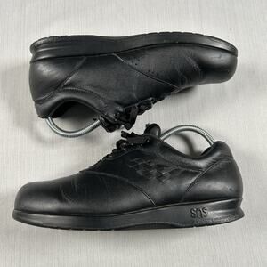 SAS Free Time Women’s Size 9 M Tripad Comfort Black Leather Casual Shoes 2863546